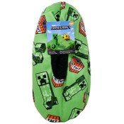 Wholesale - 1pk M/L BOYS MINECRAFT BOOM SNUGGLE TOE BOOTIES, UPC: 193159155346